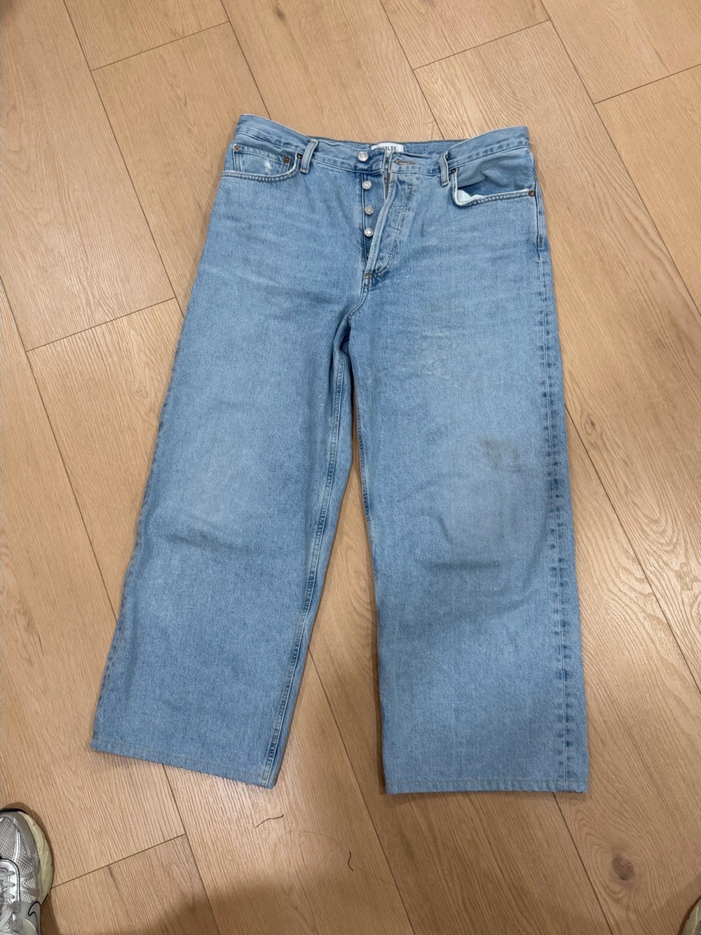 Agolde Light Blue Boyfriend Jeans